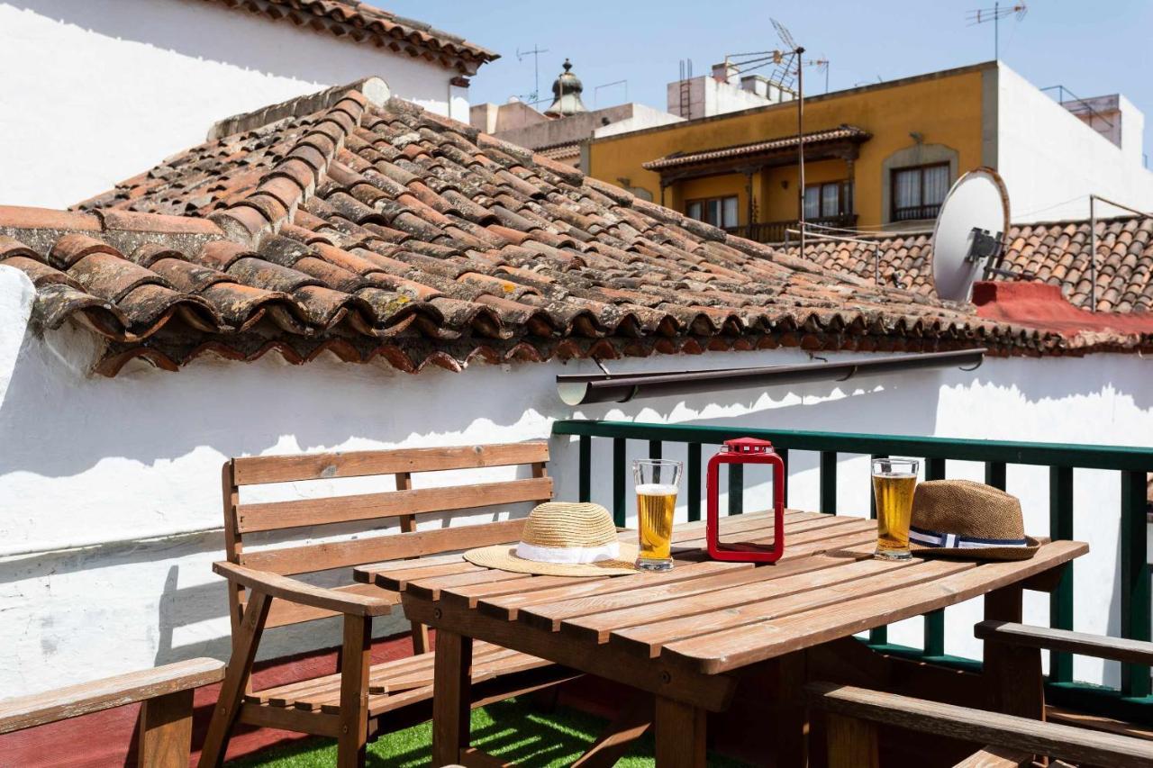 Casa Tradicional Canaria En La Laguna Centro Bagian luar foto