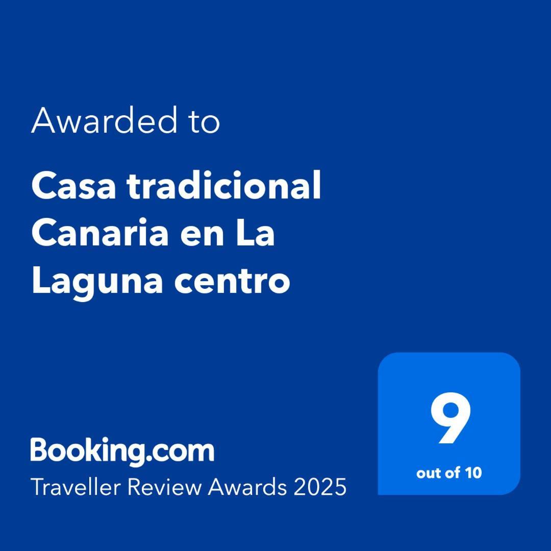 Casa Tradicional Canaria En La Laguna Centro Bagian luar foto